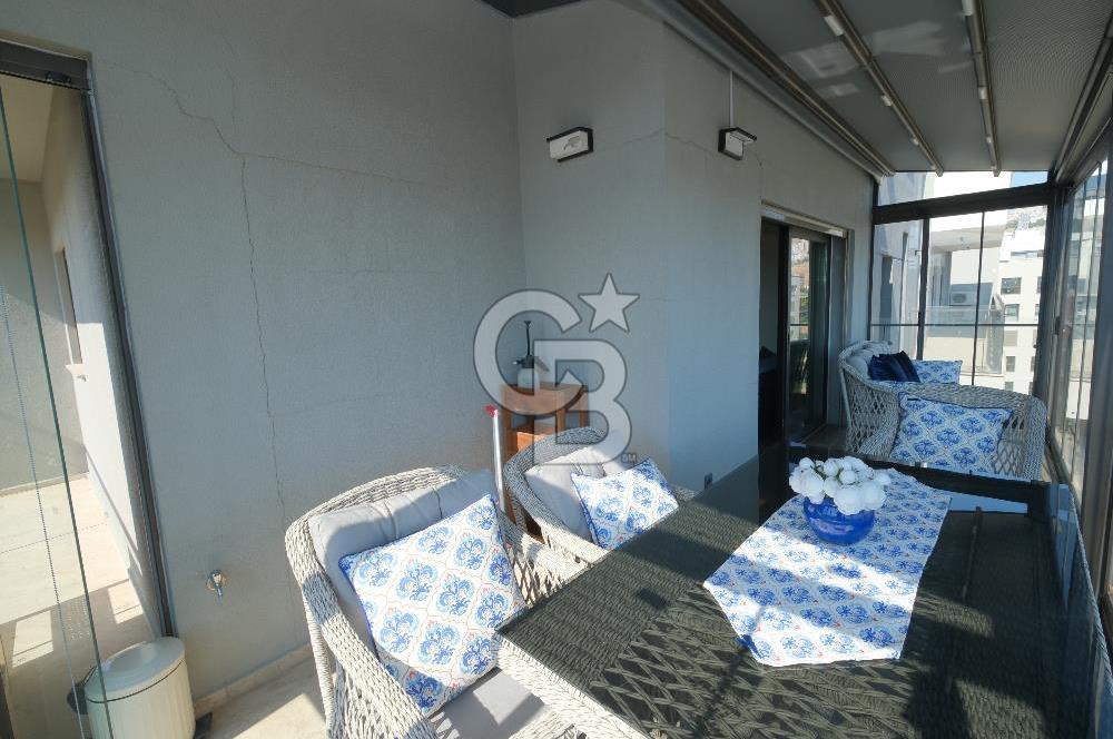 ÇİĞLİ GREEN PARK SİTESİNDE 2+1 TERASLI FULL EŞYALI KİRALIK DAİRE
