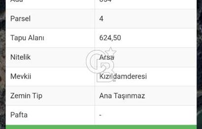 Didim seyrantepede 624 M2 arsa 