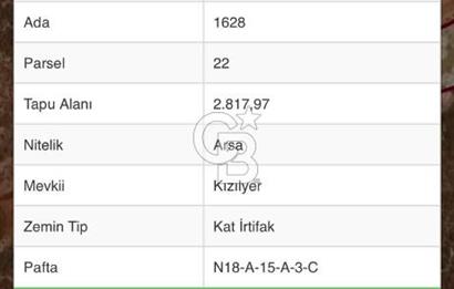 Didim Hisar mahallesinde satılık 188 M2 villa imarlı arsa 