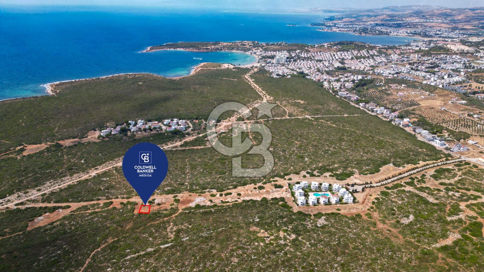Didim Hisar mahallesinde satılık 188 M2 villa imarlı arsa 