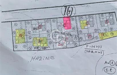 Didim Hisar mahallesinde satılık 188 M2 villa imarlı arsa 