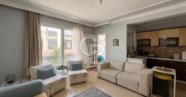 ÇANDARLI MERKEZ'DE 1+1 BAKIMLI SATILIK DAİRE - 367387