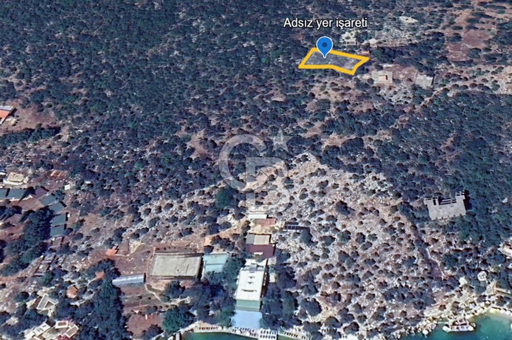 KAŞ LİMANAĞZI BÖLGESİNDE EŞSİZ KONUMDA 712 MT2 TARLA