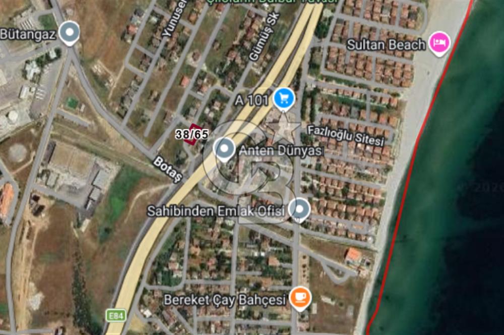 Tekirdağ Ereğli Sultanköy’de Denize 350M 554 M² Villa İmarlı Fırsat Arsa 