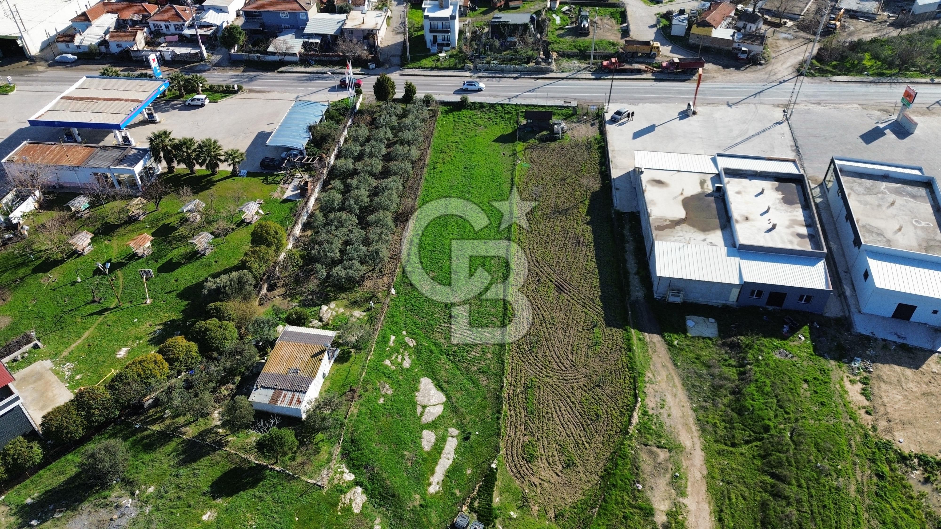 Foça İzmir Karayolu Üzerinde Satılık Arsa