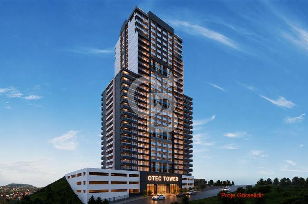 SATILIK OTEC TOWER TULUMTAŞ 1+1 ARA KAT ARALIK 2026 TESLİM