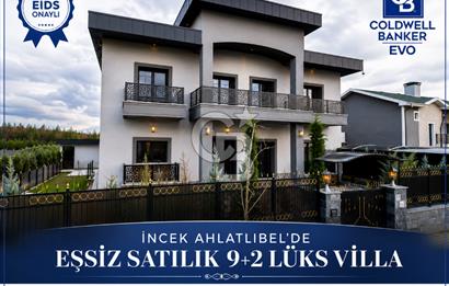 İNCEK AHLATLIBEL’DE EŞSİZ 9+2 LÜKS VİLLA MODERN MİMARİ