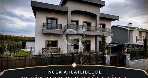 İNCEK AHLATLIBEL’DE EŞSİZ 9+2 LÜKS VİLLA MODERN MİMARİ - 367398