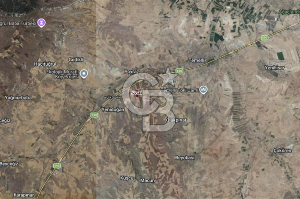 48 dönüm Verimli Satılık Tarla Ana yola 550 metre