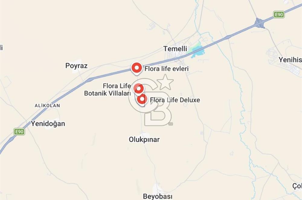 TEMELLİ FLORA LIFE DOĞAYLA İÇ İÇE SATILIK VİLLA