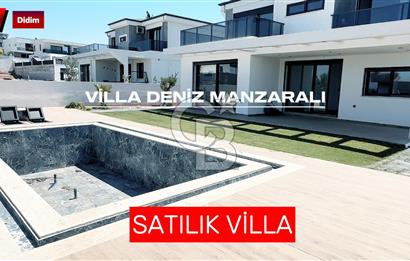Deniz Manzaralı 500 m2 Sıfır Villa