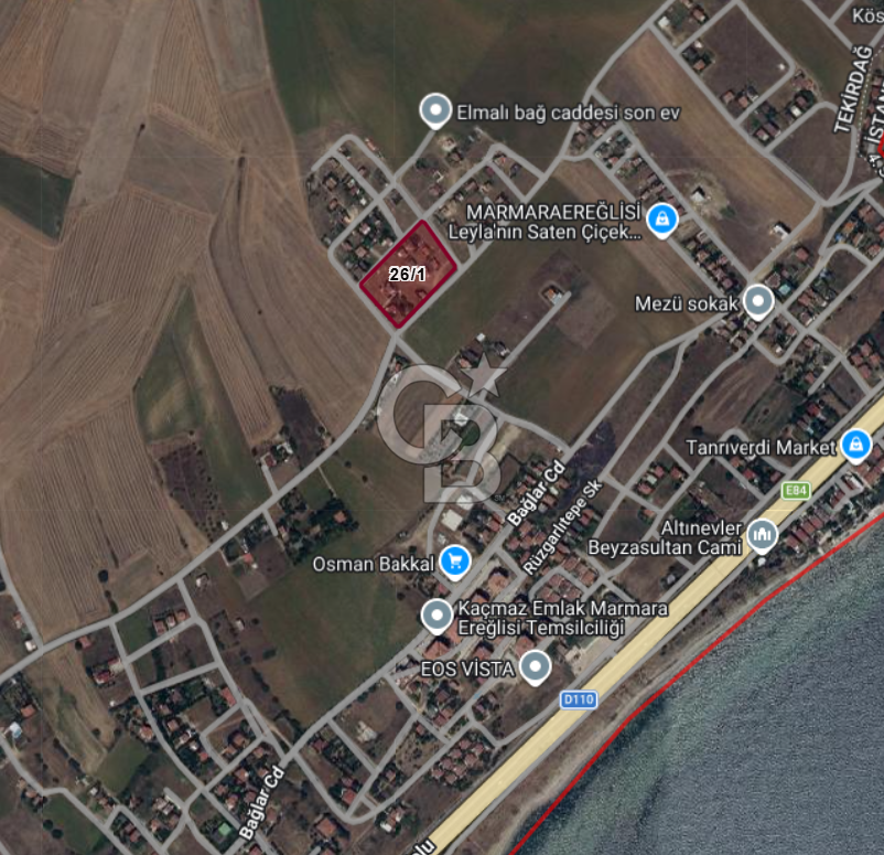 Marmaraereğlisi Sultanköy'de 146 m² Satılık Fırsat Arsa!