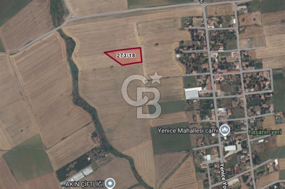 Çorlu Yenice Mahallesinde 3.534 M² Satılık Fırsat Tarla!