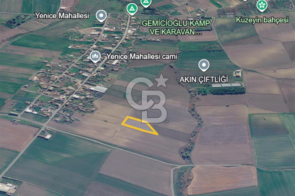 Çorlu Yenice Mahallesinde 3.534 M² Satılık Fırsat Tarla!