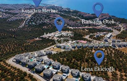 MUSELAND-KUŞADASI BAYRAKLIDEDE DE LÜKS 5+2 HAVUZLU VİLLA
