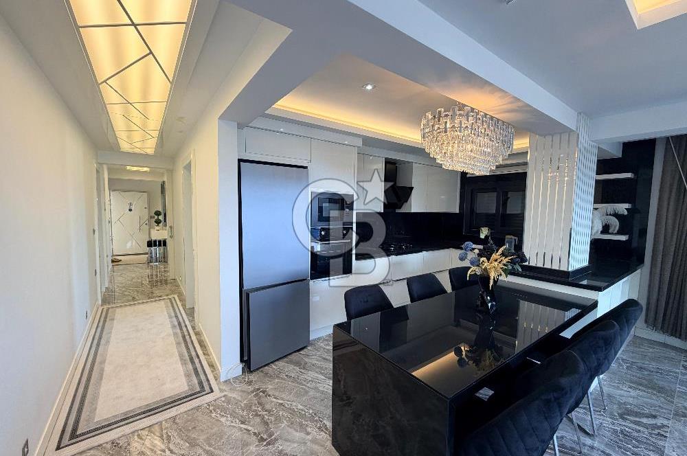 Ayvalık Sarımsaklı Panoramik Manzaralı Dubleks Daire