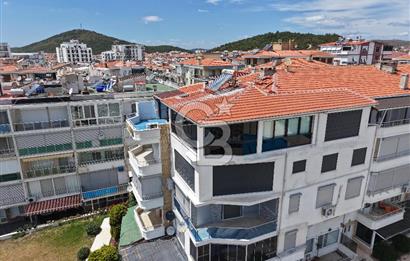 Ayvalık Sarımsaklı Panoramik Manzaralı Dubleks Daire