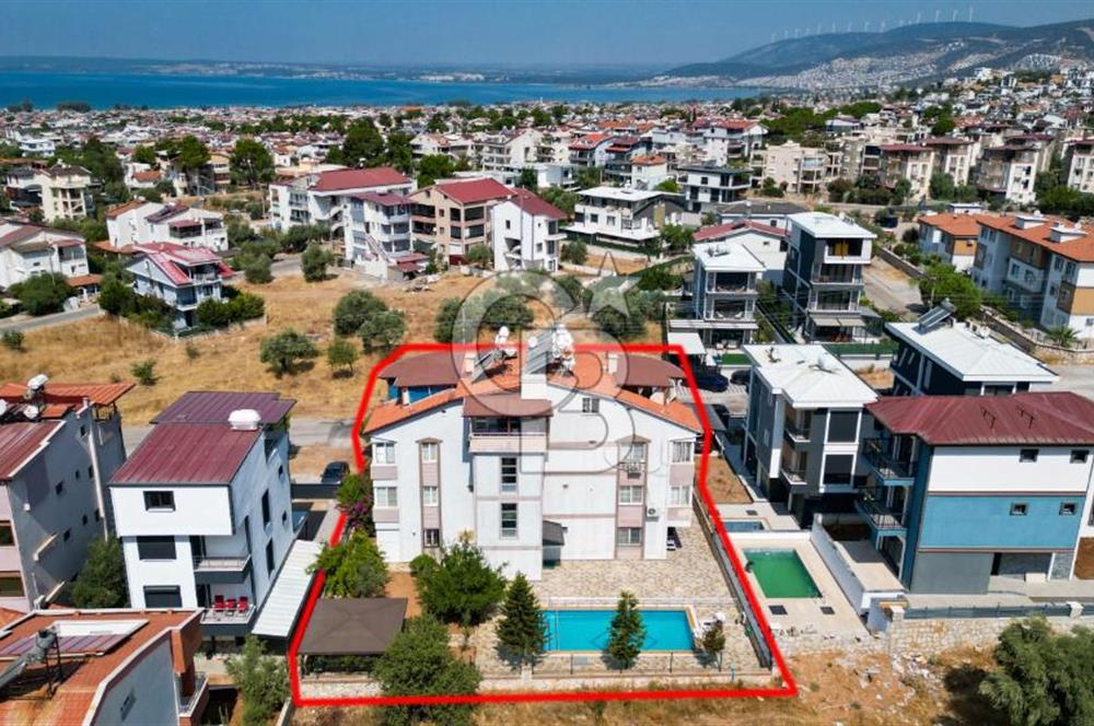 DİDİM AKBÜKTE BAHÇE KATI HAVUZLU GENİŞ YAZLIK