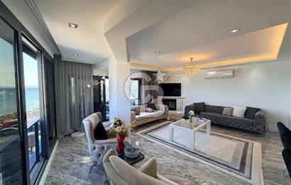Ayvalık Sarımsaklı Panoramik Manzaralı Dubleks Daire