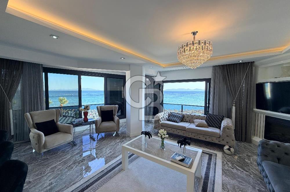 Ayvalık Sarımsaklı Panoramik Manzaralı Dubleks Daire