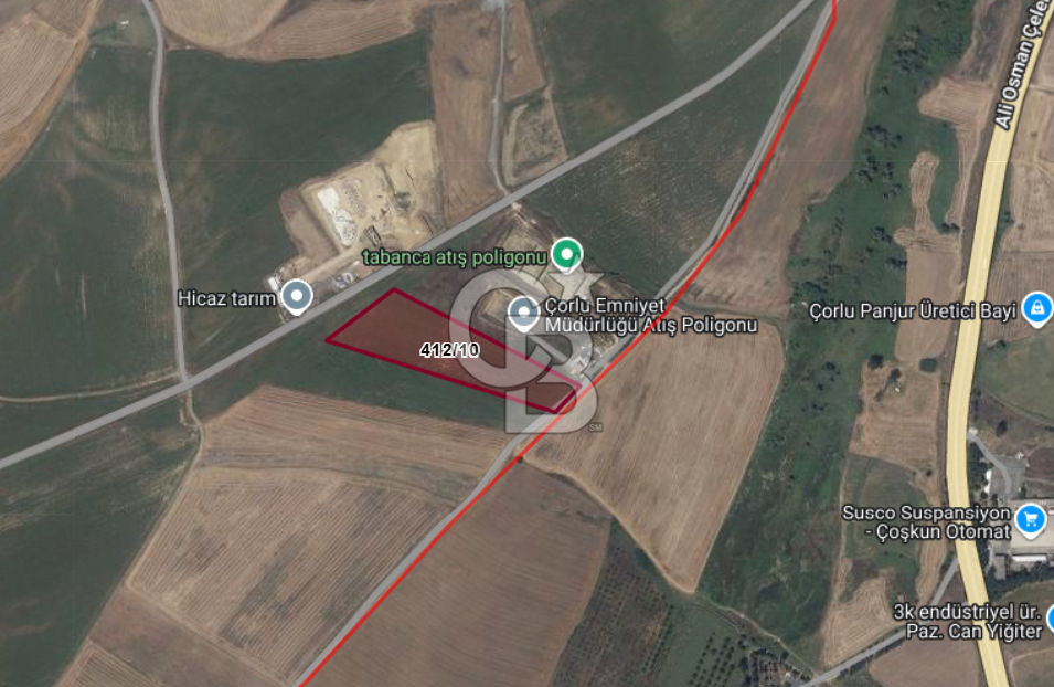 Tekirdağ Çorlu Hatip Mah.nde 10.116 M² Satılık Fırsat Tarla