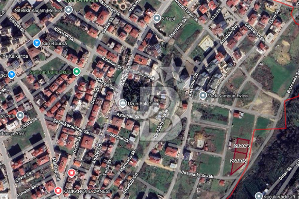 KALKANCI 2.499M2 KAT KARŞILIĞI ARSA