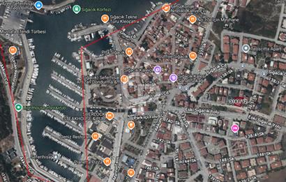 Seferihisar Sığacık da Satılık İmarlı Arsa (Hisseli ) 