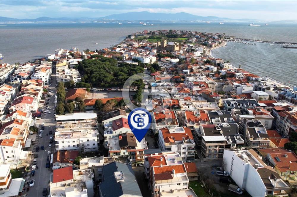 ÇANDARLI'DA DENİZE 150M 2+1 AYRI MUTFAKLI KÖŞE DAİRE