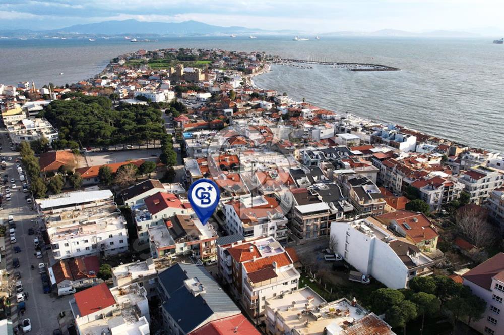 ÇANDARLI'DA DENİZE 150M 2+1 AYRI MUTFAKLI KÖŞE DAİRE