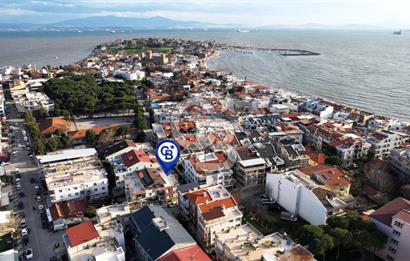 ÇANDARLI'DA DENİZE 150M 2+1 AYRI MUTFAKLI KÖŞE DAİRE