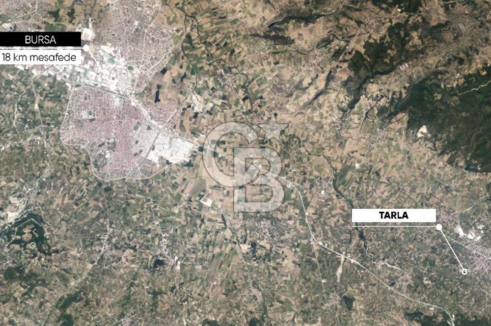 CB AMBIANCE'DAN İNEGÖL/KURŞUNLU'DA 1.869 m² TARLA