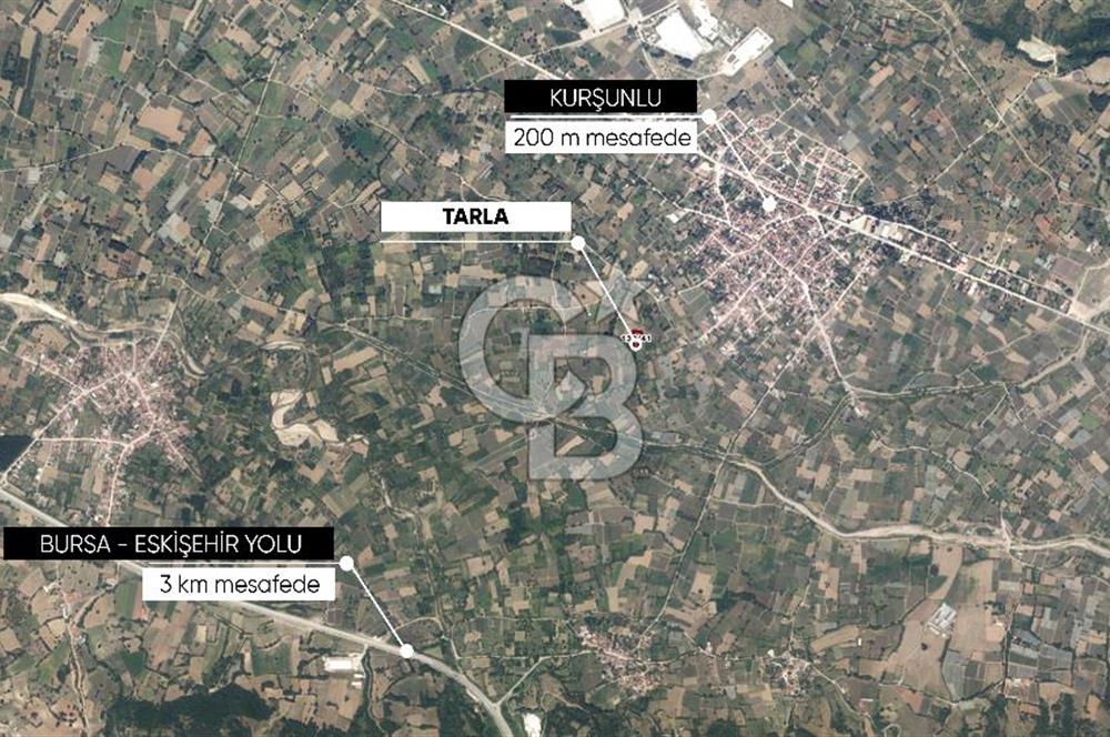 CB AMBIANCE'DAN İNEGÖL/KURŞUNLU'DA 1.869 m² TARLA