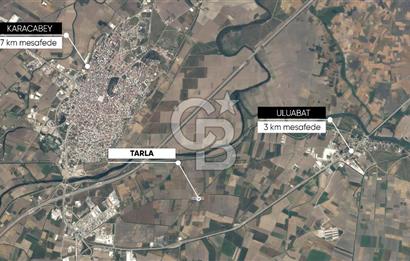 CB AMBIANCE'DAN KARACABEY/SIRABADEMLER'DE 8.579 m² TARLA