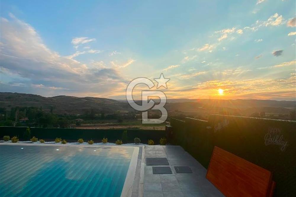10 KİŞİLİK ULTRA LÜKS VİLLA | ISITMALI HAVUZ + 2 JAKUZİ + SAUNA