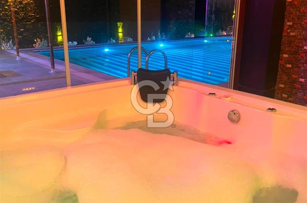 10 KİŞİLİK ULTRA LÜKS VİLLA | ISITMALI HAVUZ + 2 JAKUZİ + SAUNA