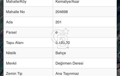 MANİSA ALAŞEHİR KEMALİYE’DE KÖY İÇİ İMARDA YATIRIMLIK 2.045 M² BAĞ & BAHÇE