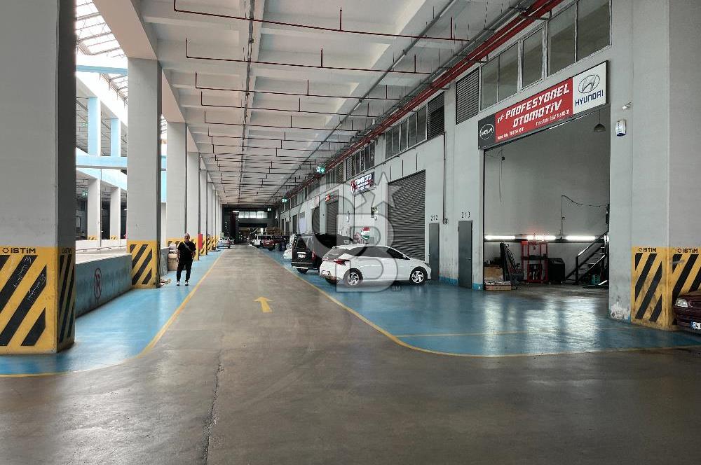 İstim San. Sitesinde Şerefiyesi Yüksek Kiralık Dükkan & İş Yeri