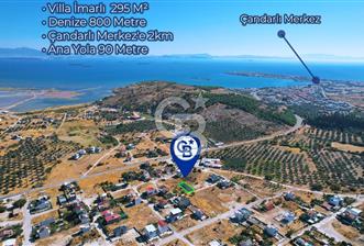 Çandarlı Mavikent'te Villa İmarlı 295m² Masrafsız Arsa - 1 - 367659