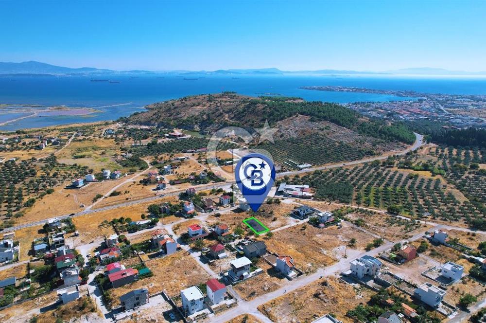 Çandarlı Mavikent'te Villa İmarlı 295m² Masrafsız Arsa