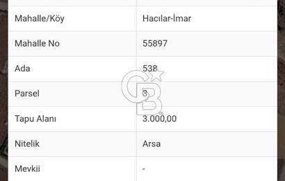 GÖLBAŞI HACILAR'DA YATIRIMA UYGUN FIRSAT VİLLA ARSASI