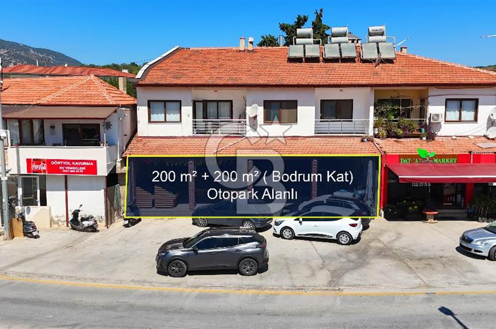 Datça Reşadiye'de Cadde Üstü Otoparklı Kiralık Dükkan
