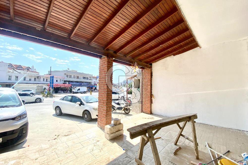Datça Reşadiye'de Cadde Üstü Otoparklı Kiralık Dükkan