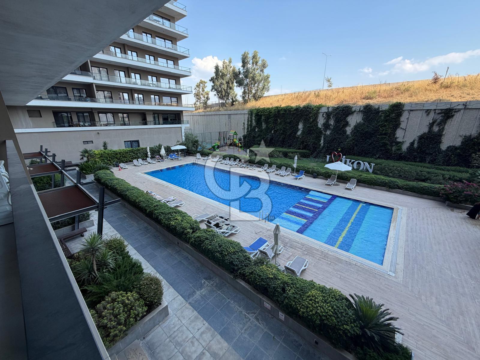 İkon Tower Bornova'da Prestijli Yaşam! Tam Eşyalı Kiralık 1+1 Daire
