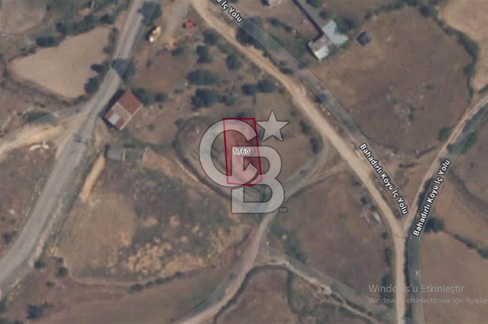 ÇANAKKALE/ÇAN/BAHADIRLI KÖYÜ 410 m² KÖY İÇİ İMARLI SATILIK ARSA