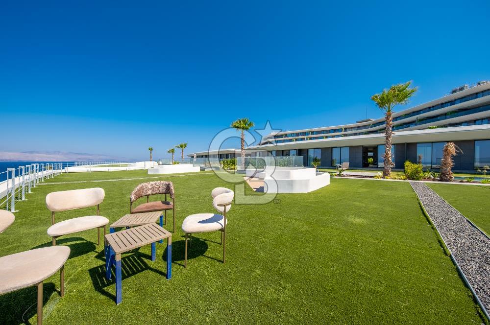 ÇEŞME AYASARANDA NOA TERRACE PROJESİ HAVUZLU BAHÇELİ 3+1 VİLLA