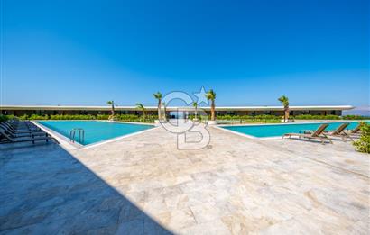 ÇEŞME AYASARANDA NOA TERRACE PROJESİ HAVUZLU BAHÇELİ 3+1 VİLLA