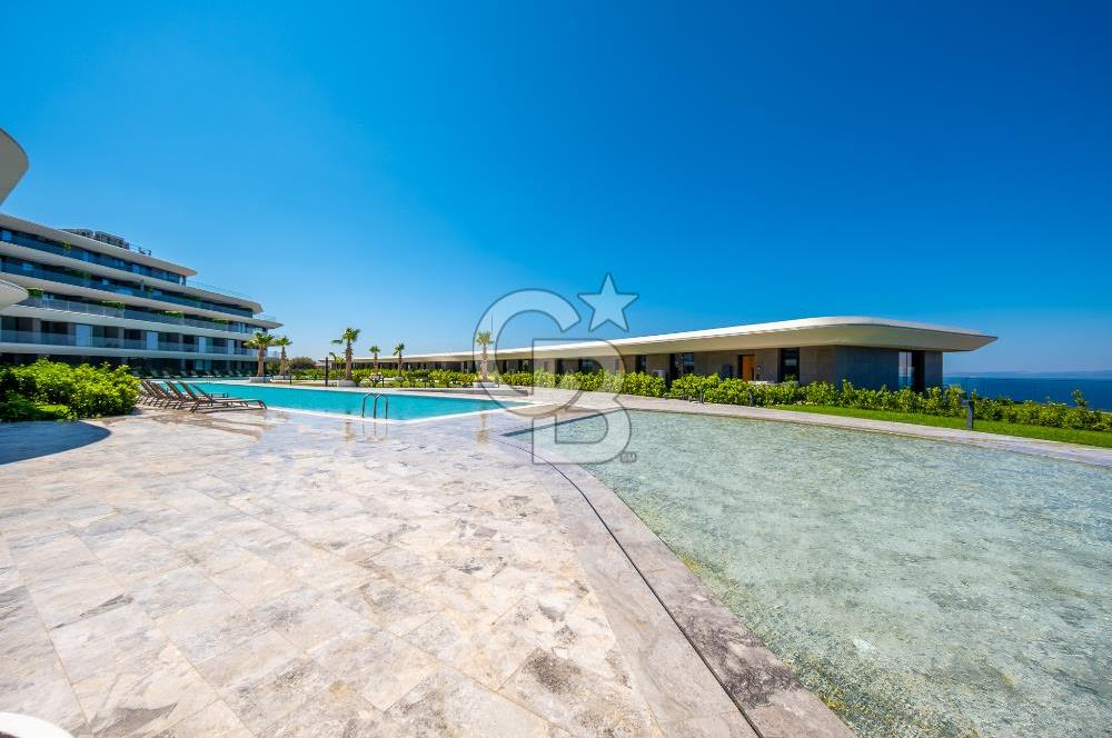 ÇEŞME AYASARANDA NOA TERRACE PROJESİ HAVUZLU BAHÇELİ 3+1 VİLLA
