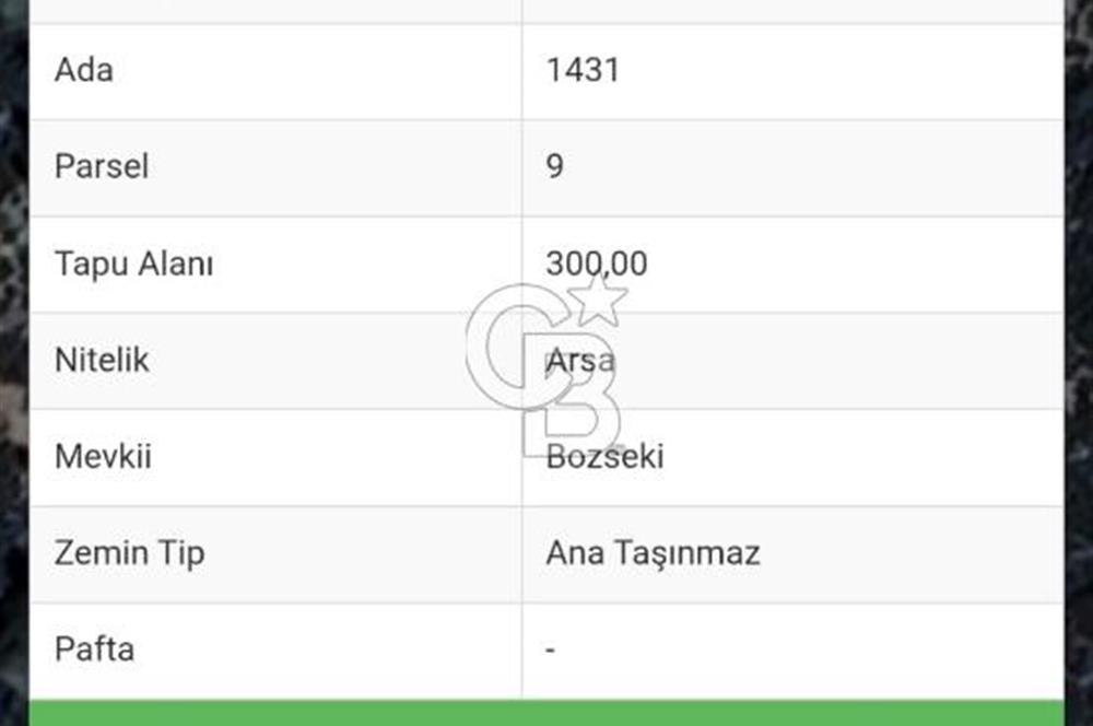 300 m2 Satılık Villa Arsası