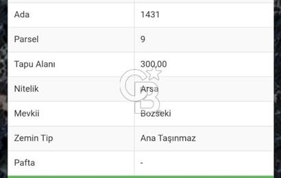 300 m2 Satılık Villa Arsası