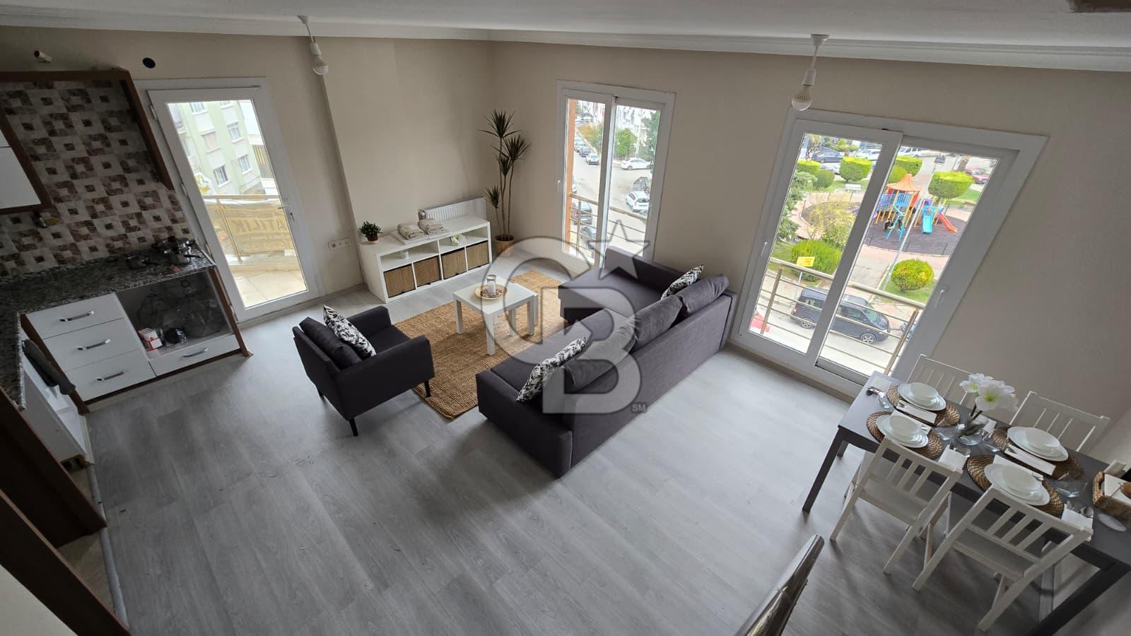 ÇARŞI MERKEZDE 106M2 KİRALIK 1+1 DUBLEKS DAİRE